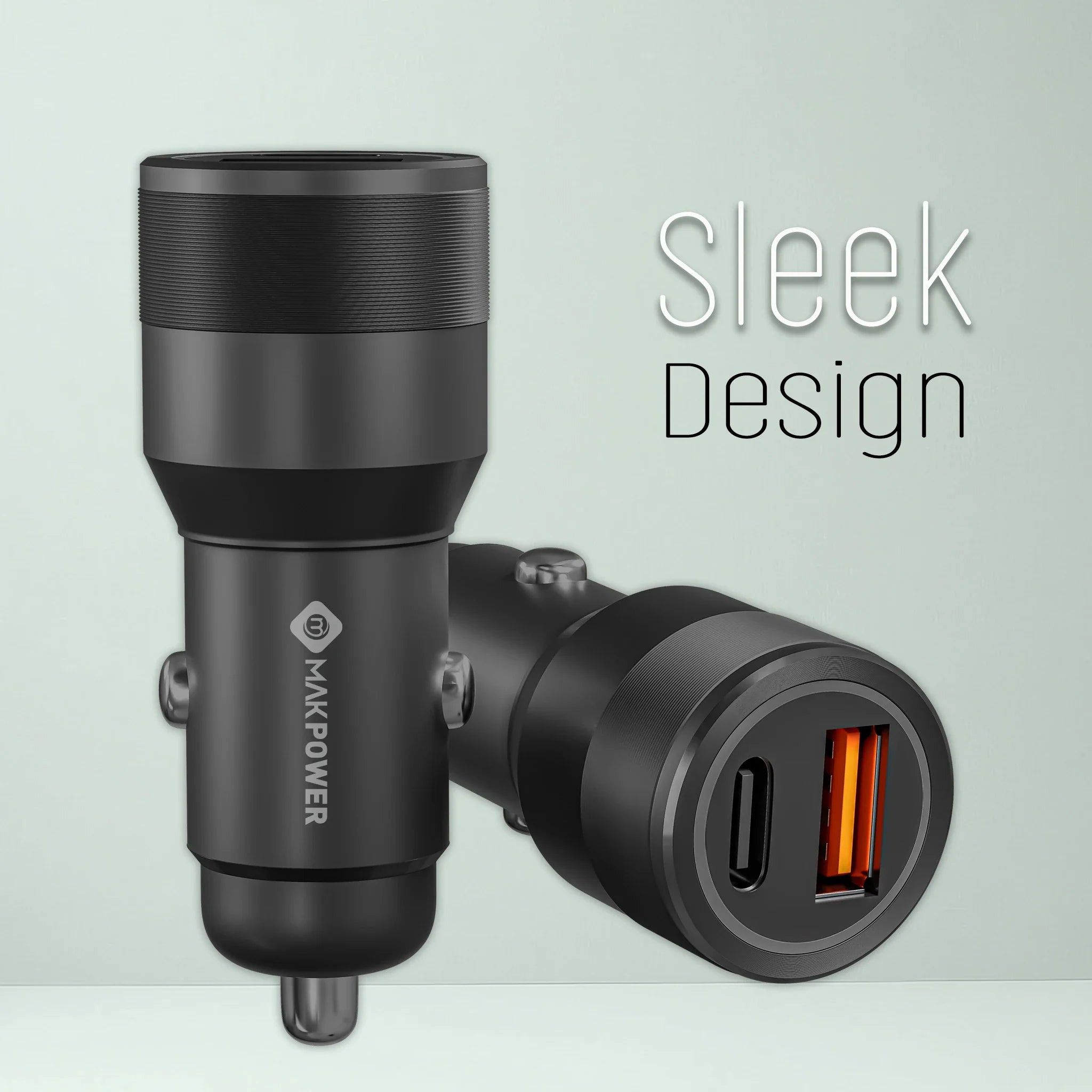 TRAVEL X 65W Dual Port PD + USB Fast Car Charger