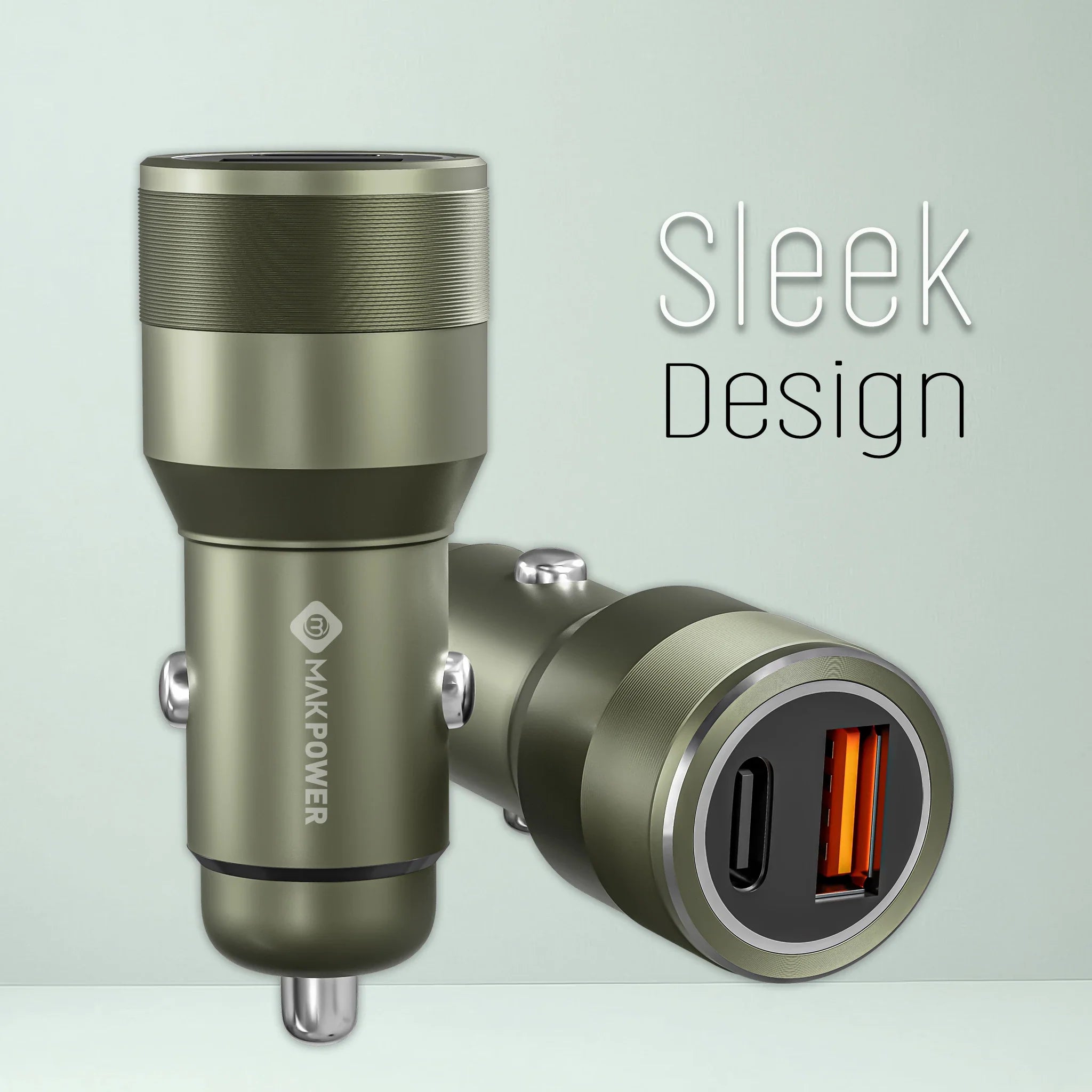 TRAVEL X 65W Dual Port PD + USB Fast Car Charger