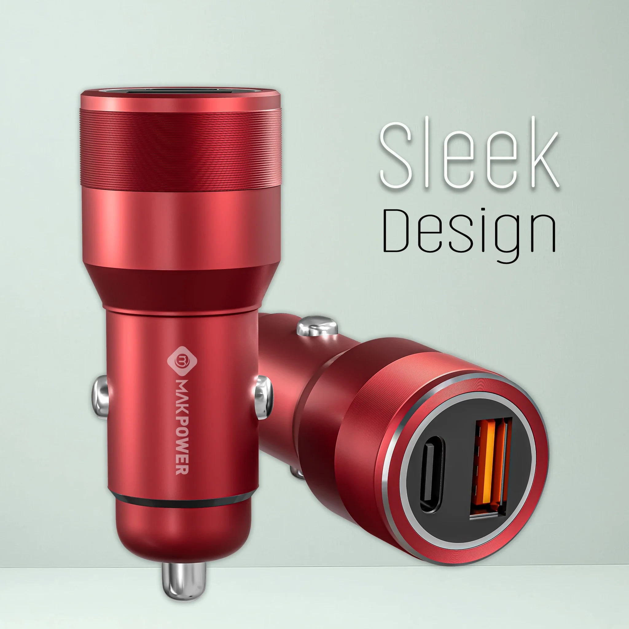 TRAVEL X 65W Dual Port PD + USB Fast Car Charger