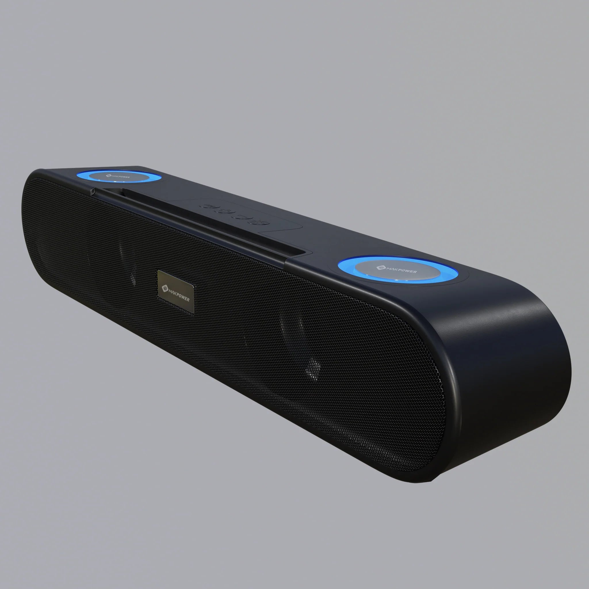 Buy MakPower Music Pop Compact Speaker Black with RGB light