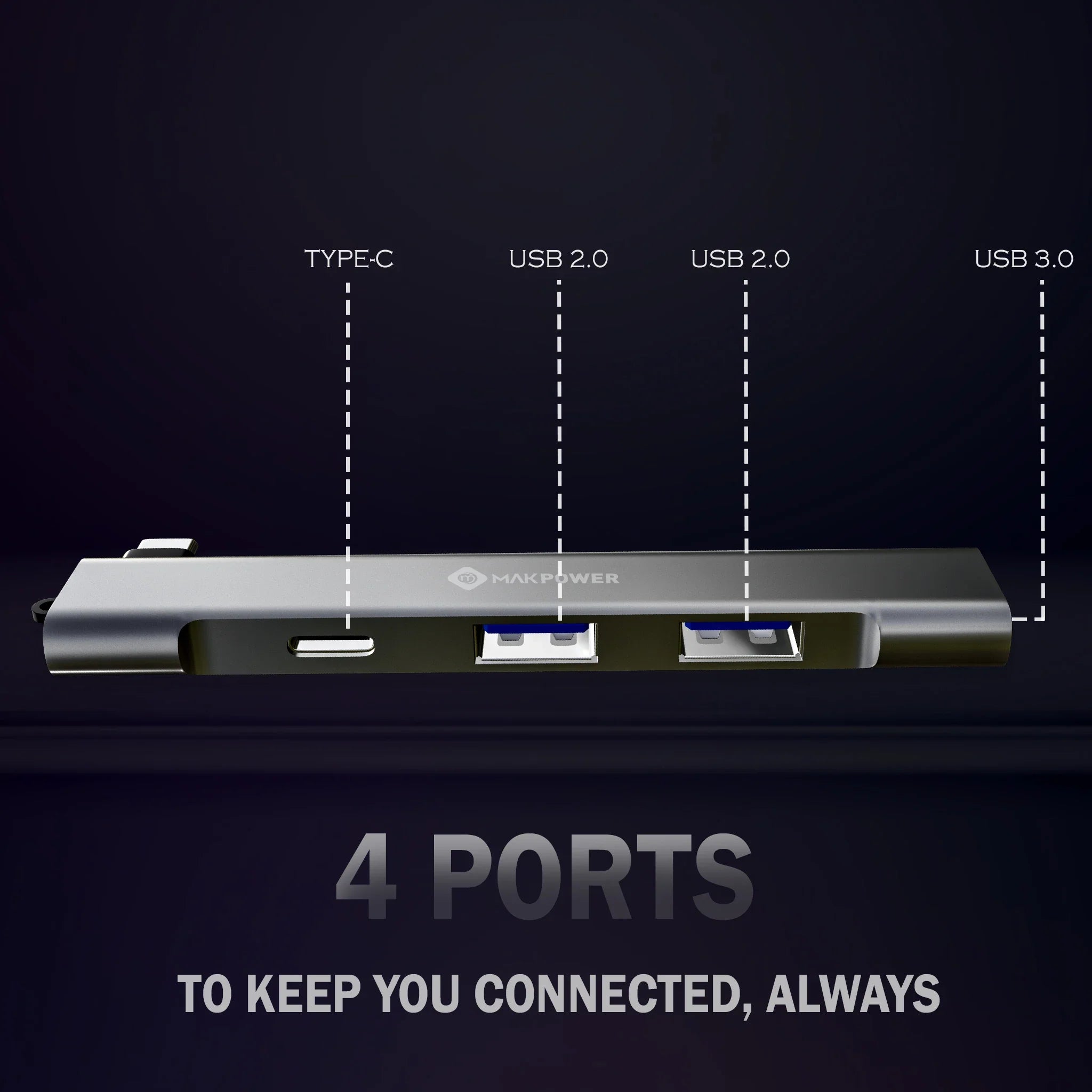 Buy Multi USB Port Connector for Macbooks