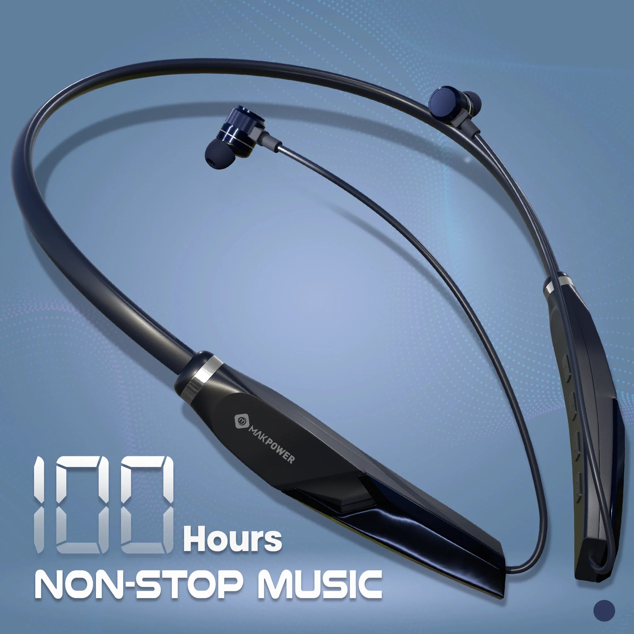 Neckband with 100 hours playtime