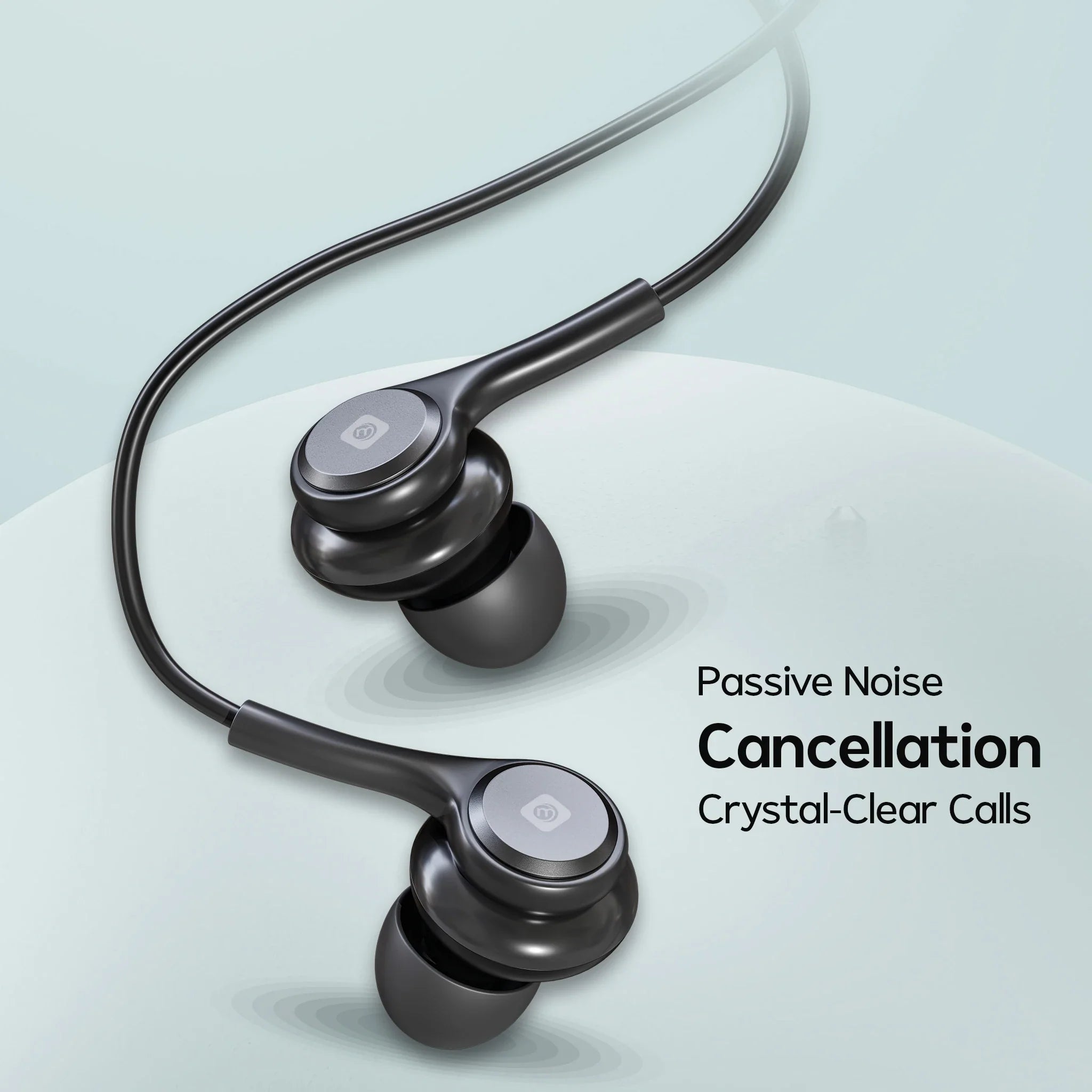 wired earphones with inline mic