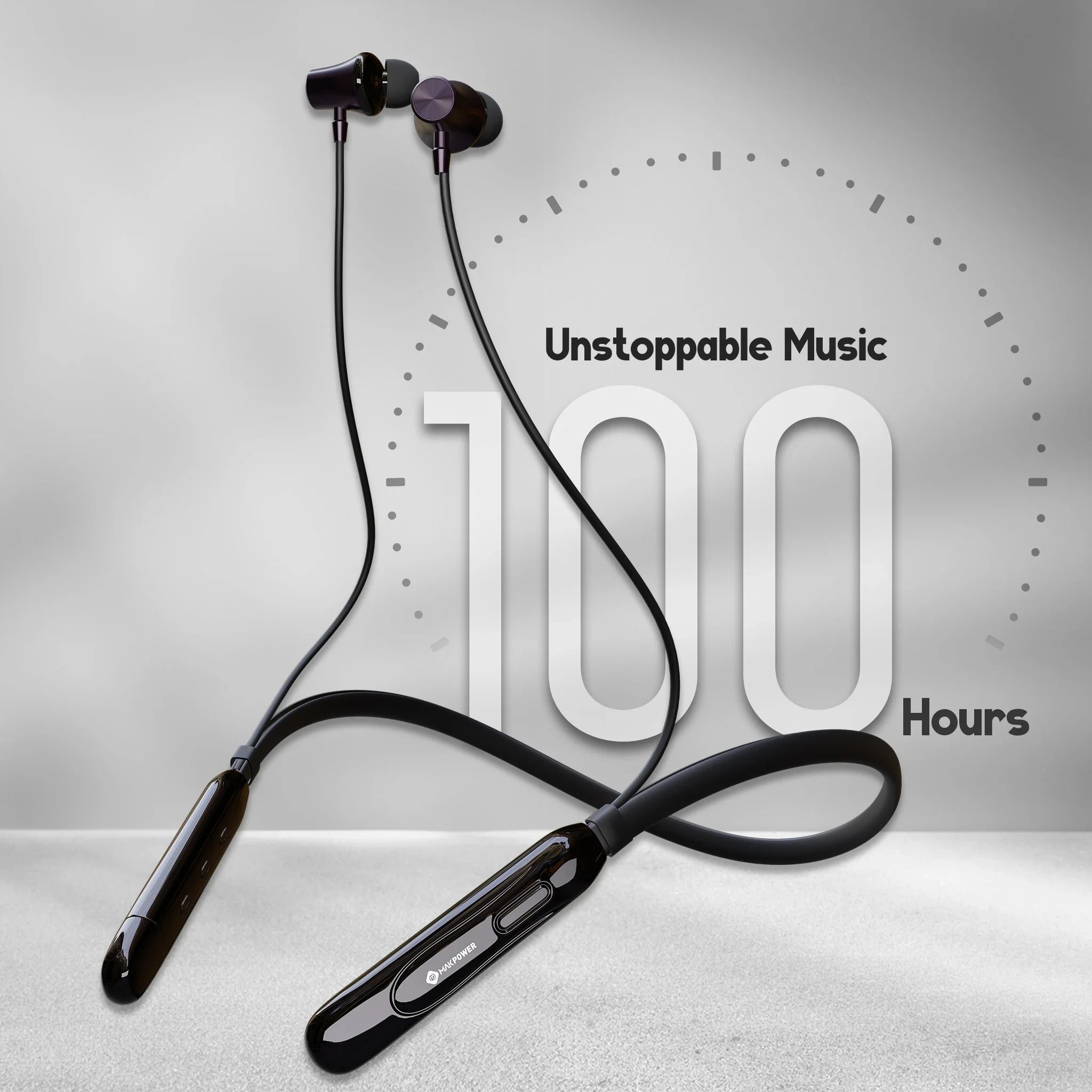 ENC neckband earphones