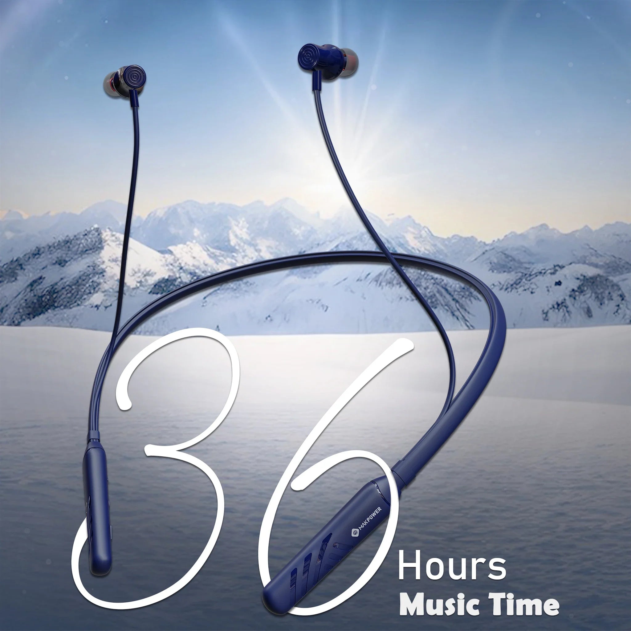 Neckband with 36 hours playtime