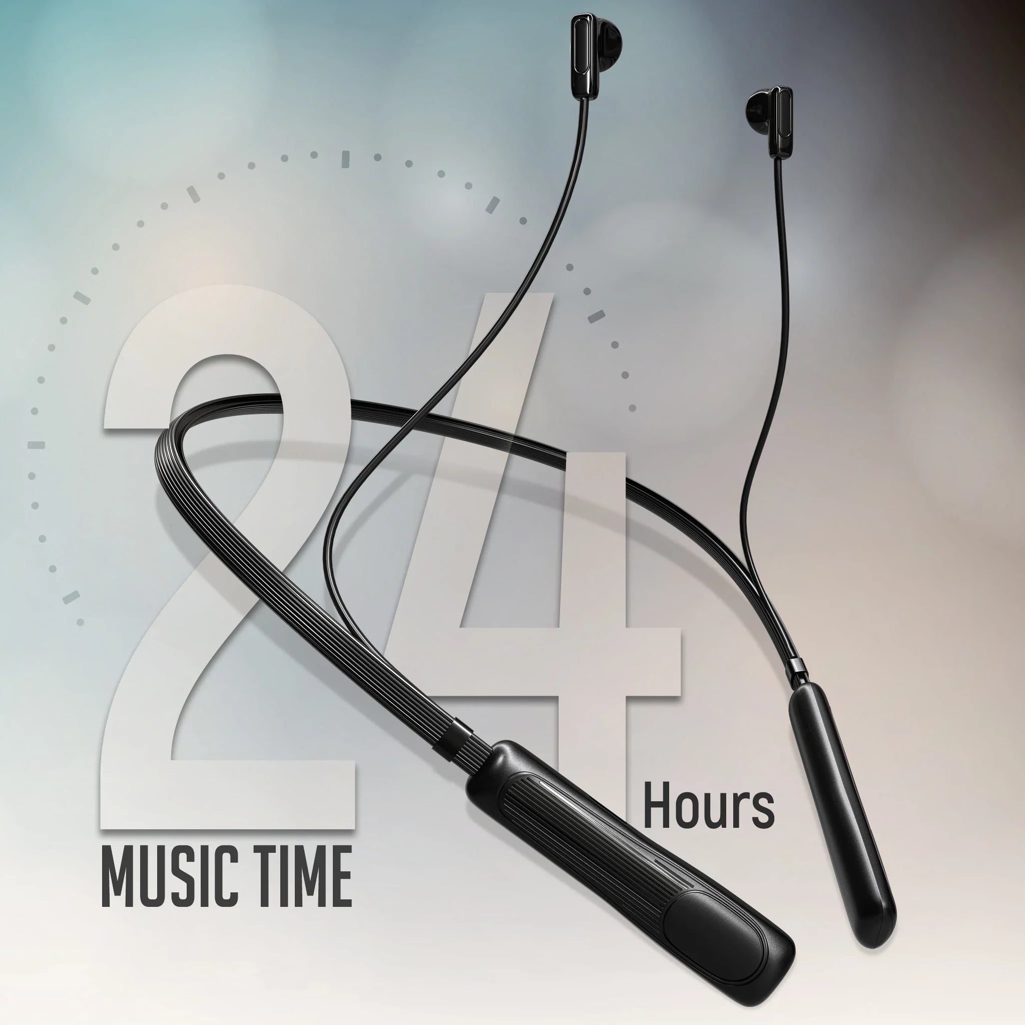 Neckband with 24 hours playtime