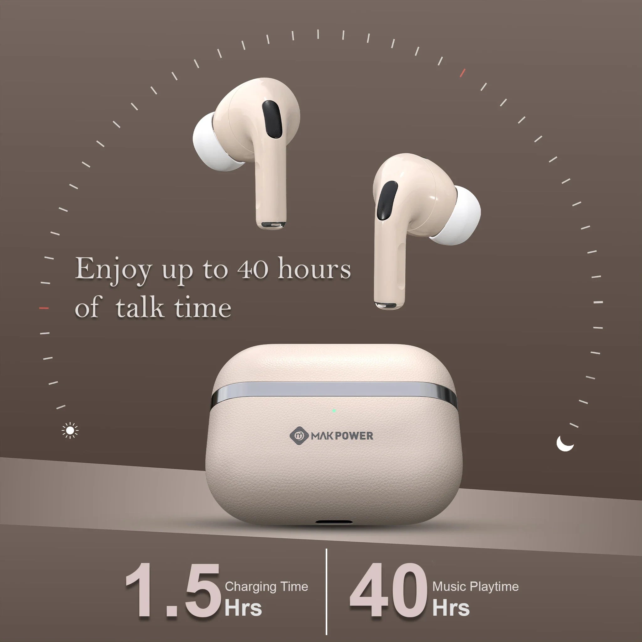 JET BASS Wireless Earbuds 75