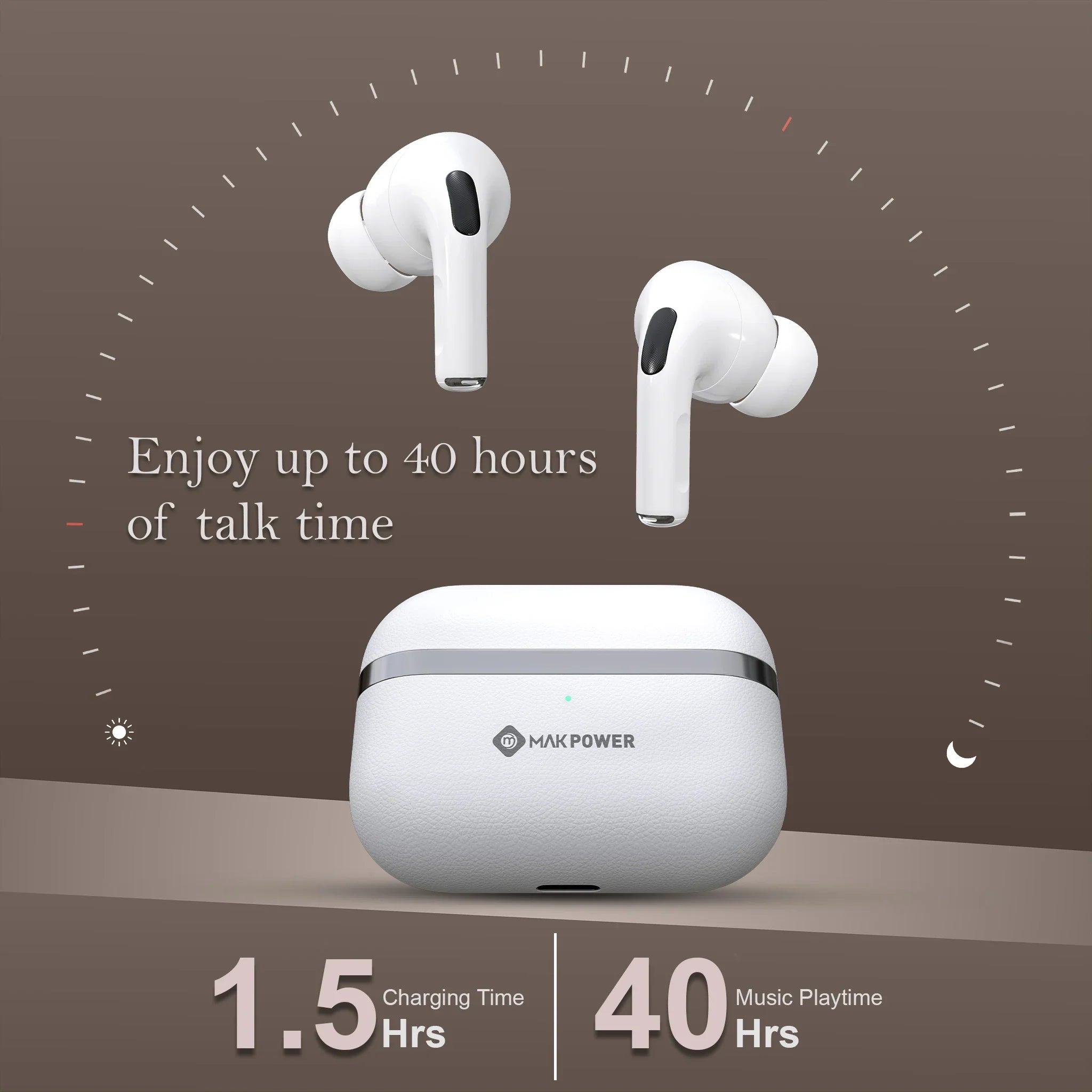 JET BASS Wireless Earbuds 75