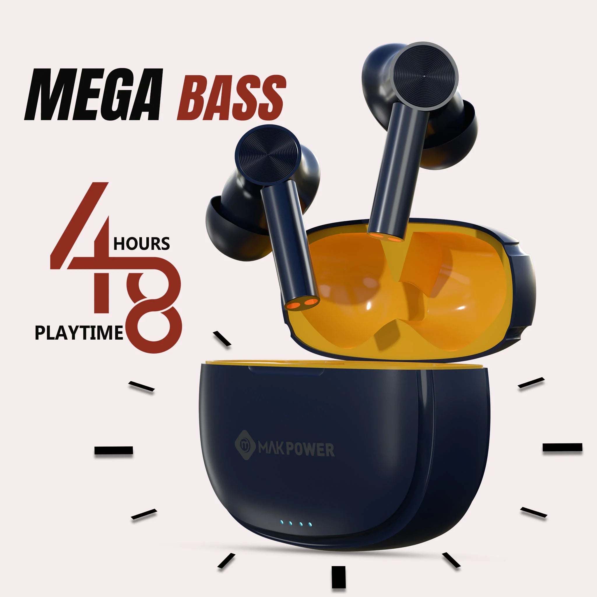 48 hours playtime earbuds