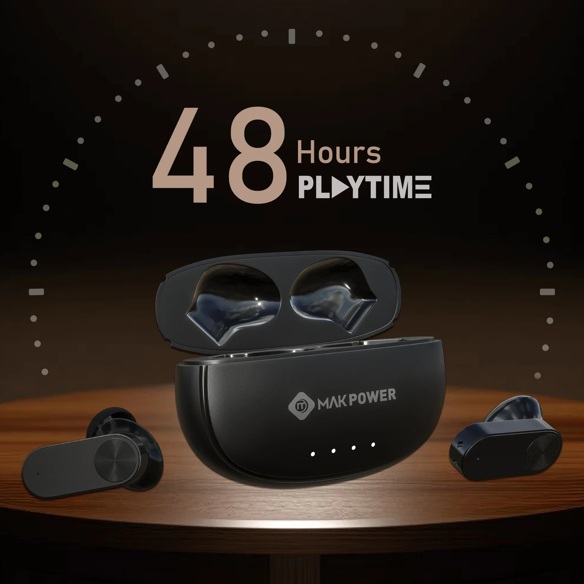 Bluetooth Earbuds 48 Hours playtime
