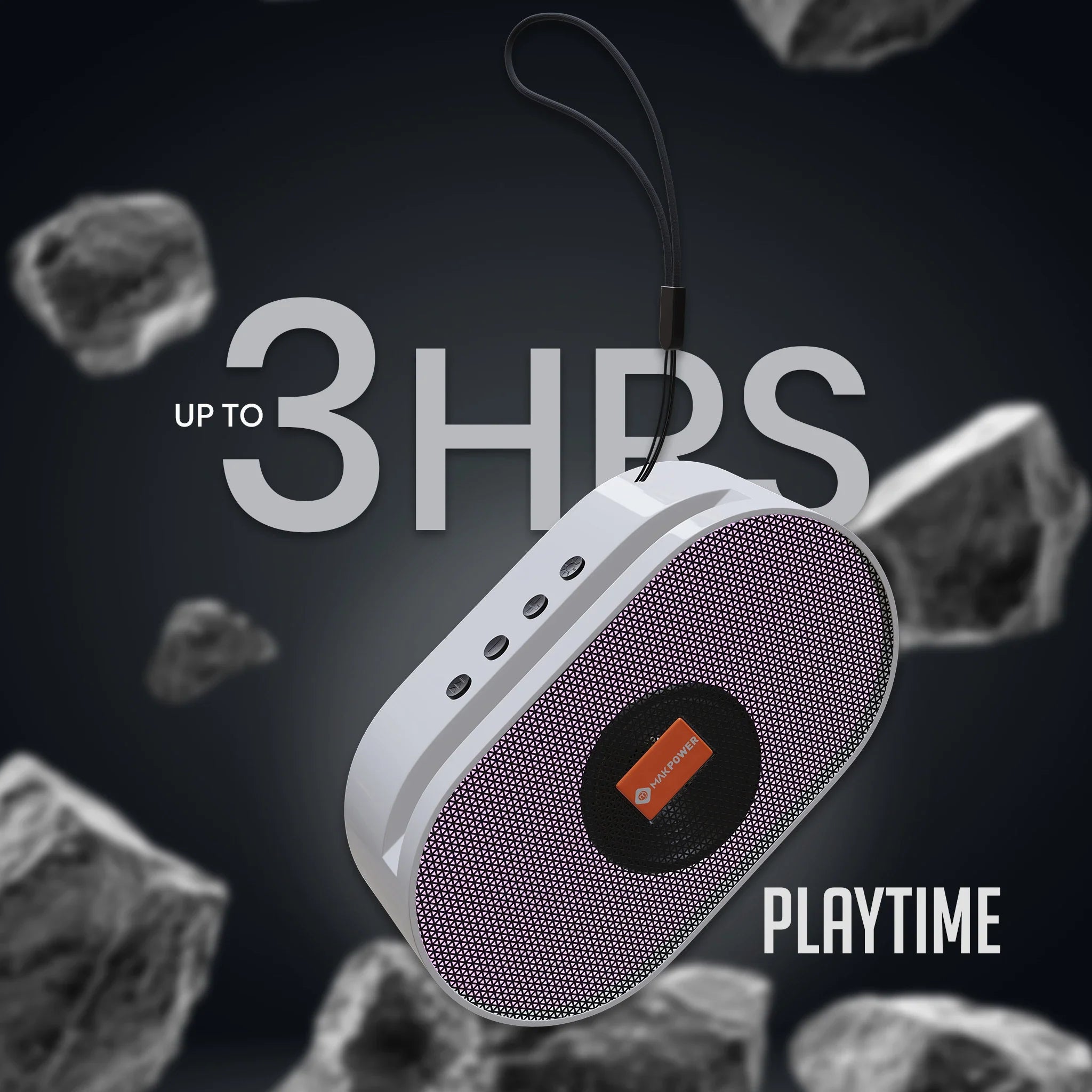 portable speaker with 3Hours Playtime