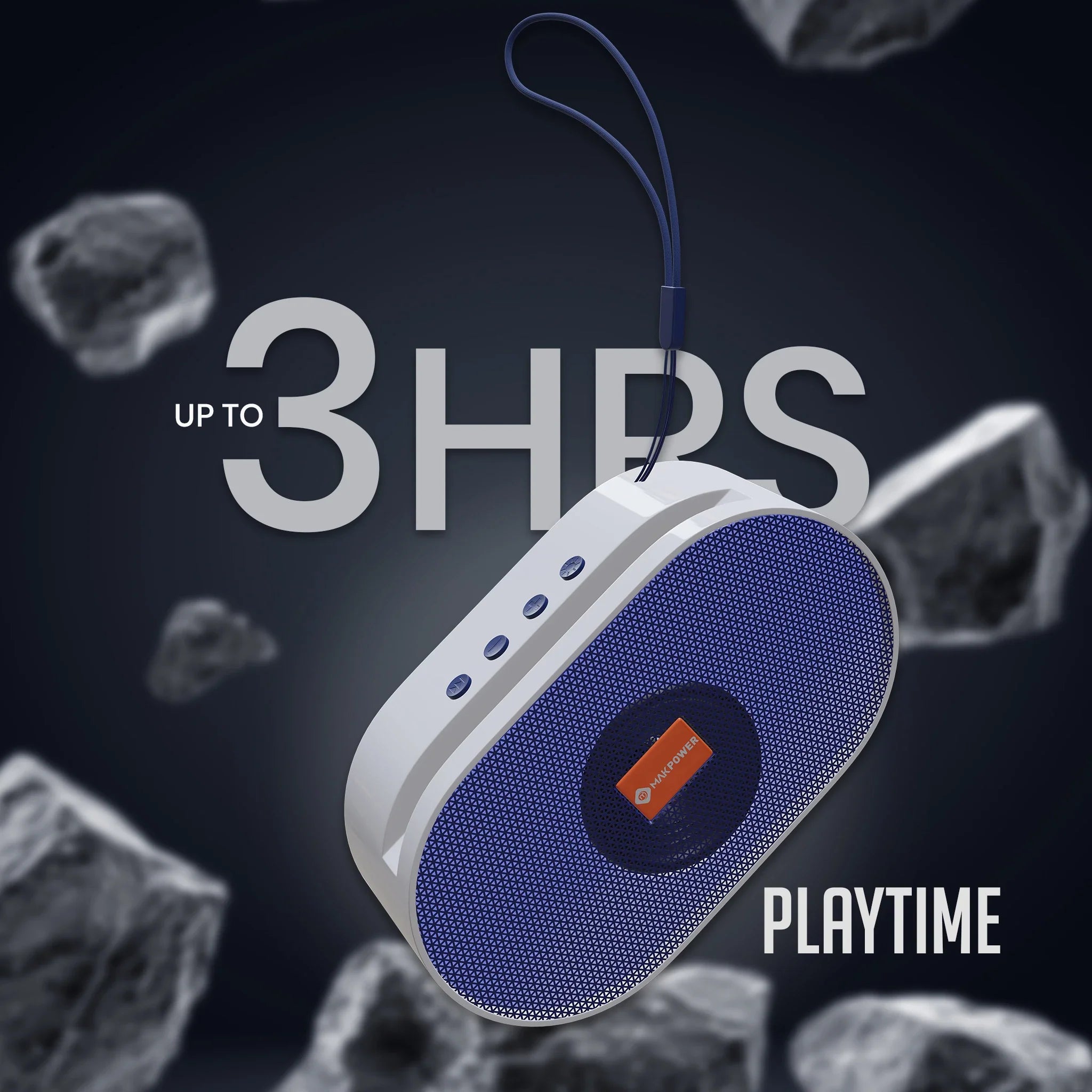 portable speaker with 3Hours Playtime