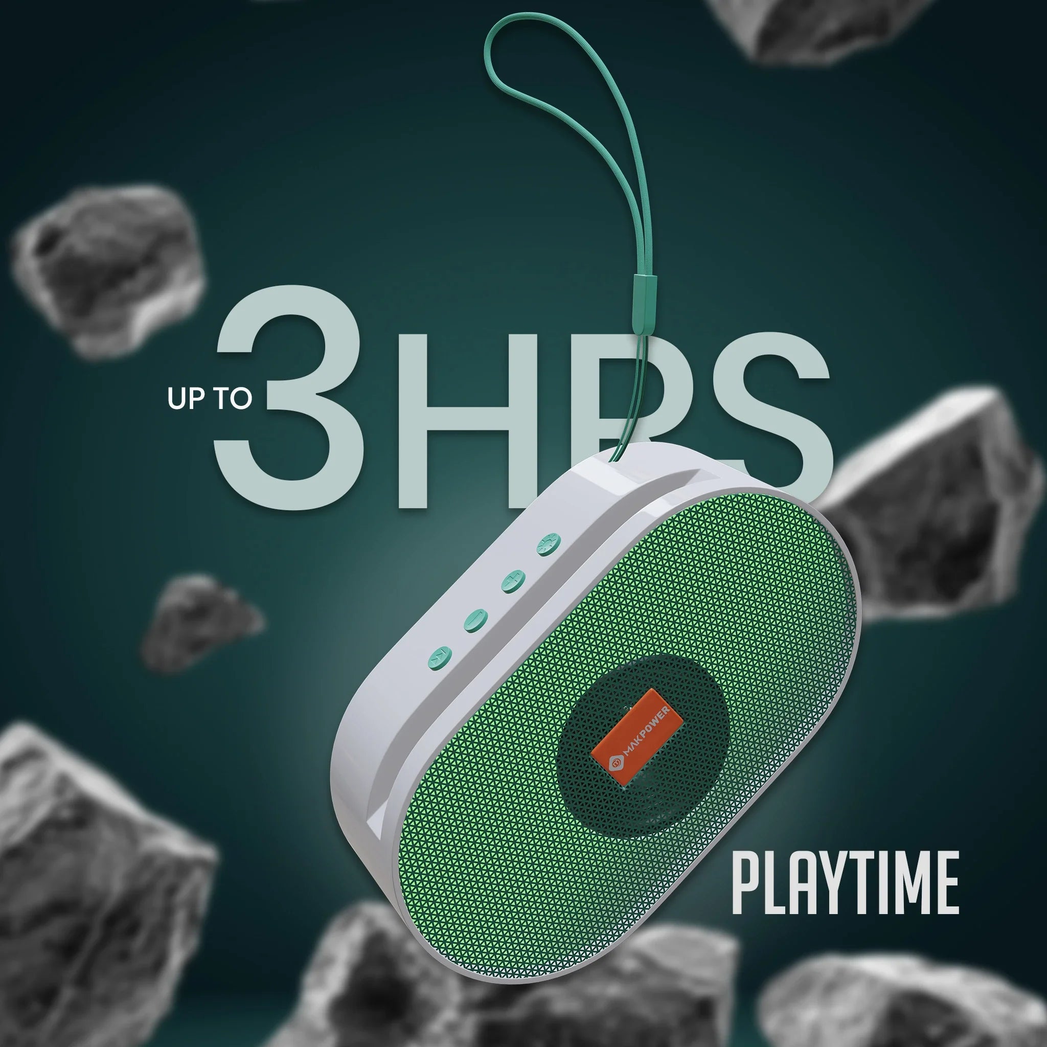 portable speaker with 3Hours Playtime