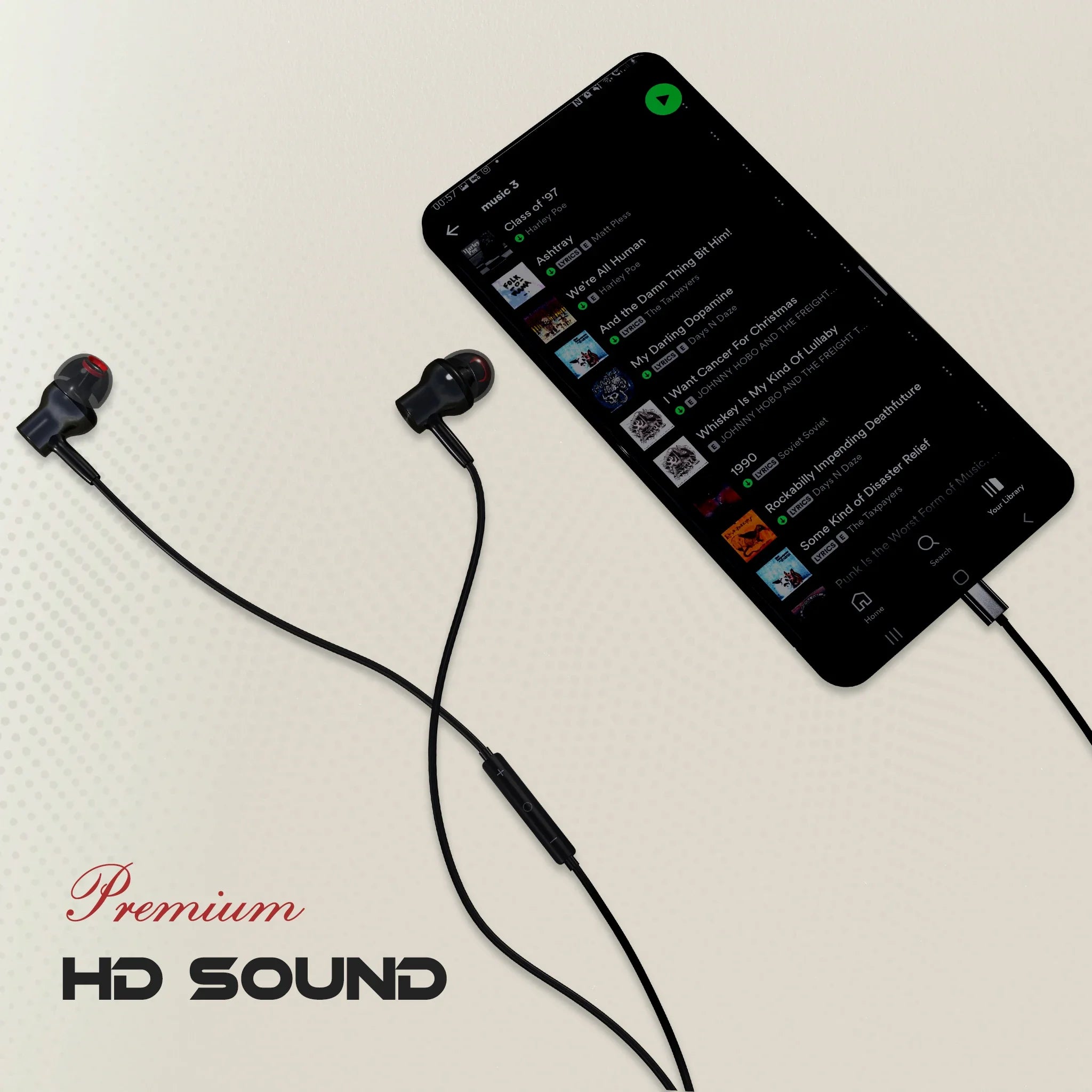 Mak Power  type c earphones