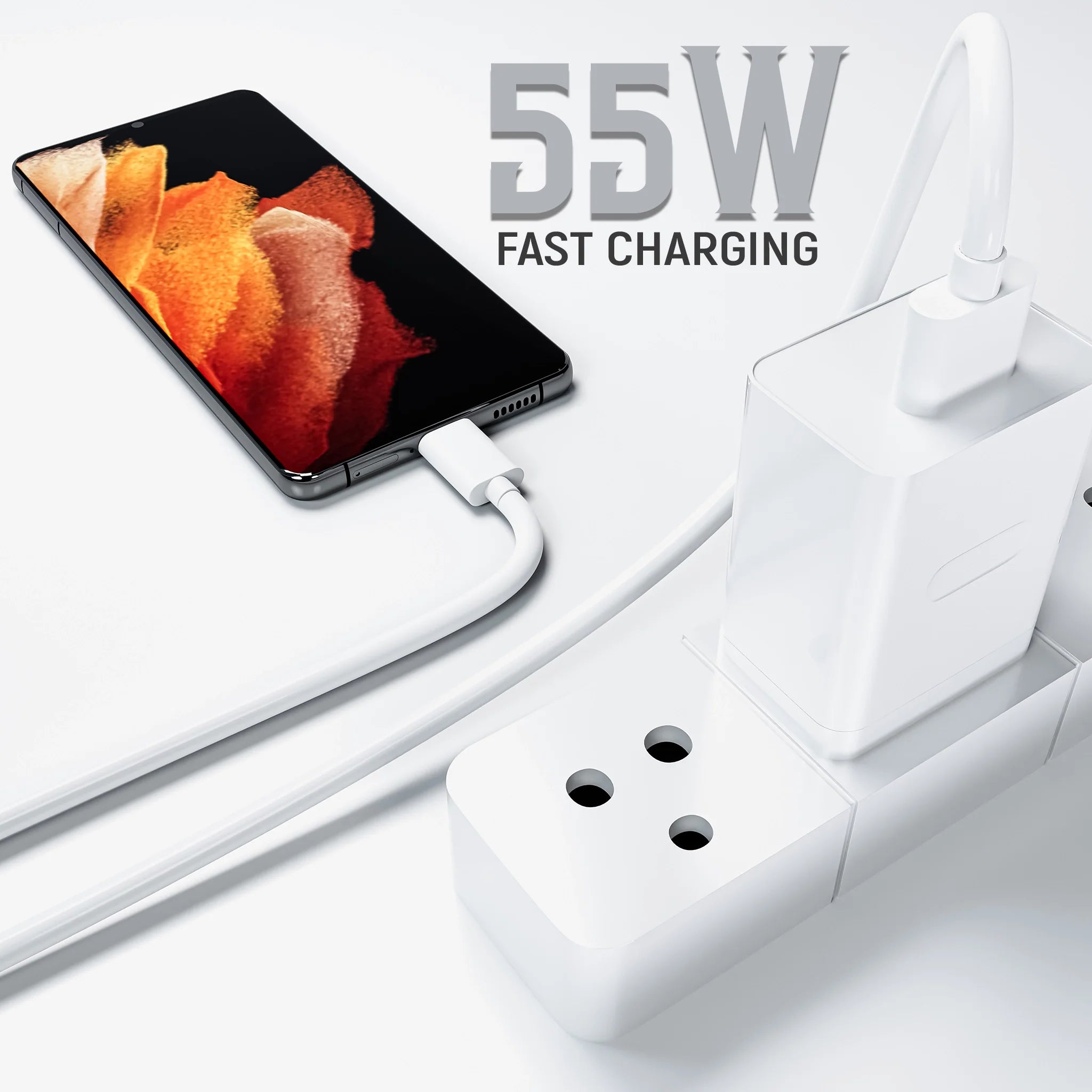 Makpower 55W Expert Power USB Charger for android