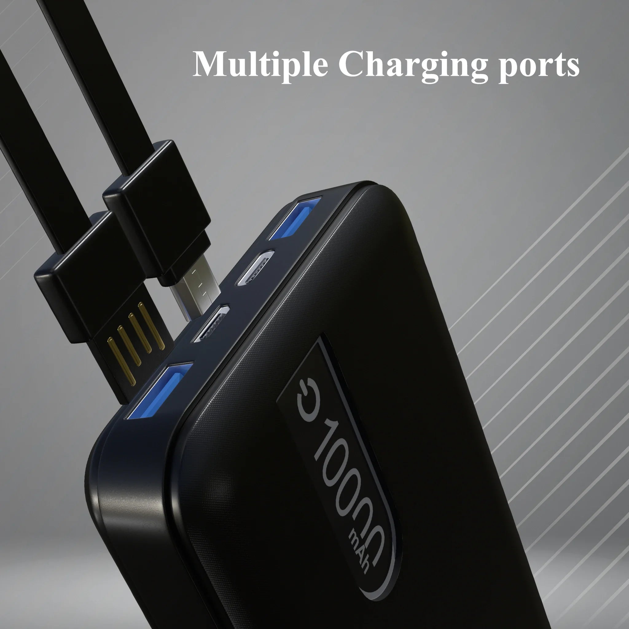 Makpower PB-04 Power Bank 10000 mAh with multiple charging ports