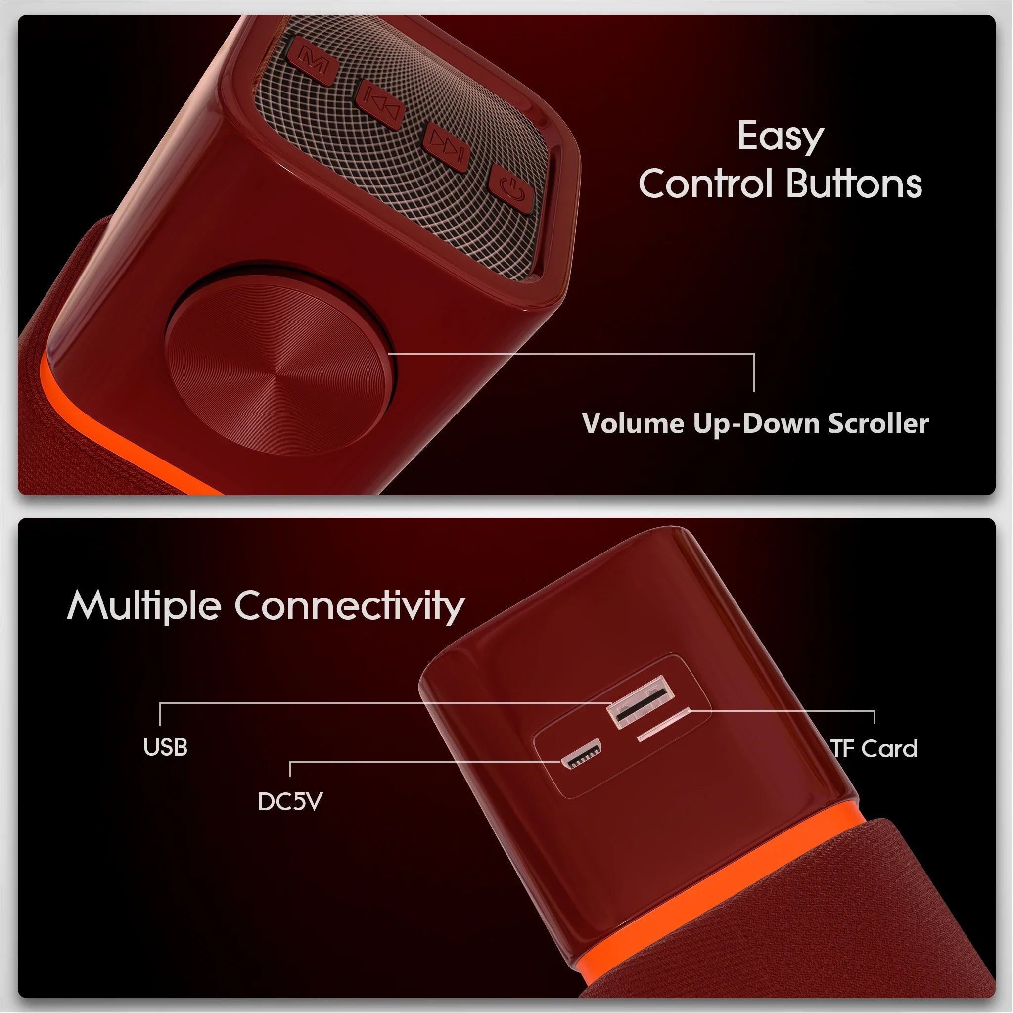 small speaker with USB and AUX
