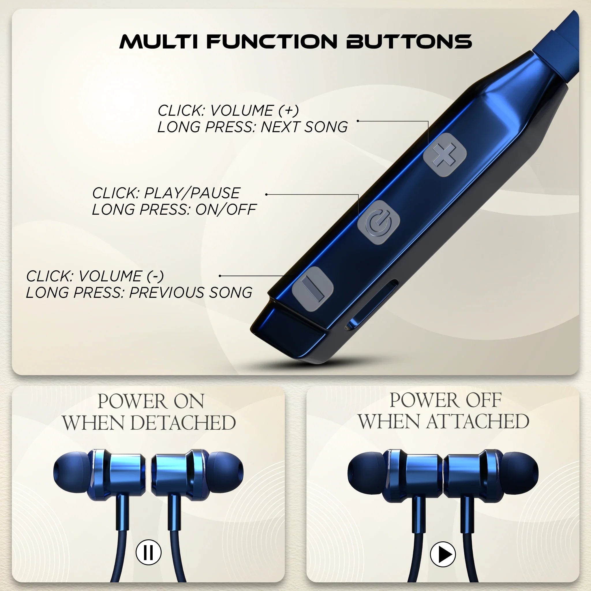 ENC Bluetooth neckband under 600